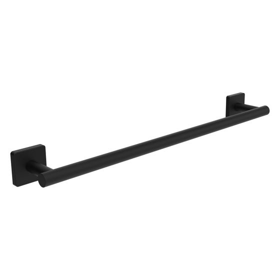Laufen Handtuchstange Niara S, Länge 60cm, Bohren oder Kleben, inkl. Schrauben, Titanschwarz matt