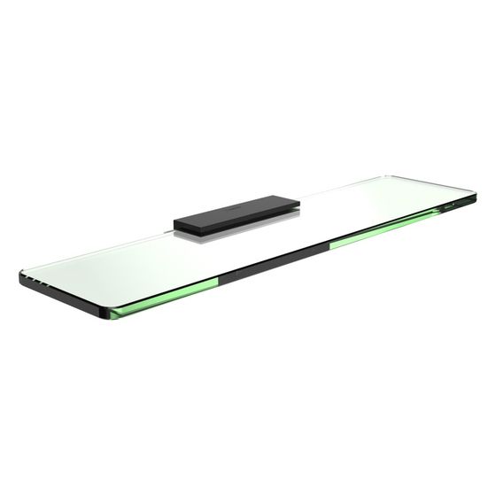 Laufen Wandregal Niara 400x109x20mm, Titanschwarz matt
