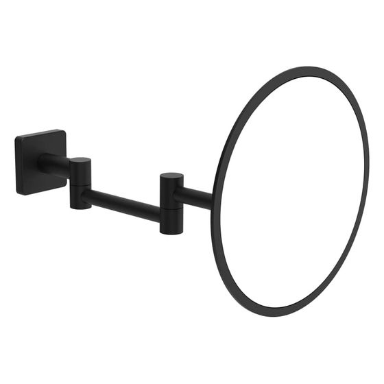 Laufen Vergrößerungs-Wandspiegel Niara S 200x317x200mm, 3-fach Vergrößerung, PVD, Titanschwarz matt