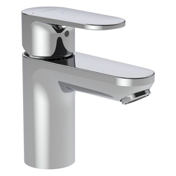 Laufen Waschtisch-Mischer Pro X, Ausladung 100mm, mit EcoPlus, ohne Ablaufventil, Chrom
