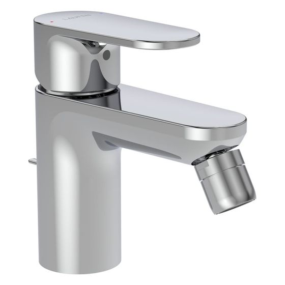 Laufen Einhebel-Bidetmischer Pro X, Ausladung 100mm, mit Ablaufventil, Chrom