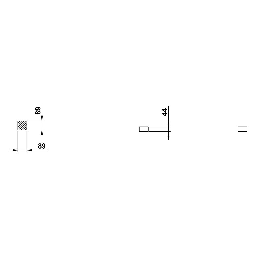 Laufen Aufbewahrungs-Box Assist 89x89mm, quadratisch, Walnuss... LAUFEN-H385AS06290001 7612738178031 (Abb. 2)