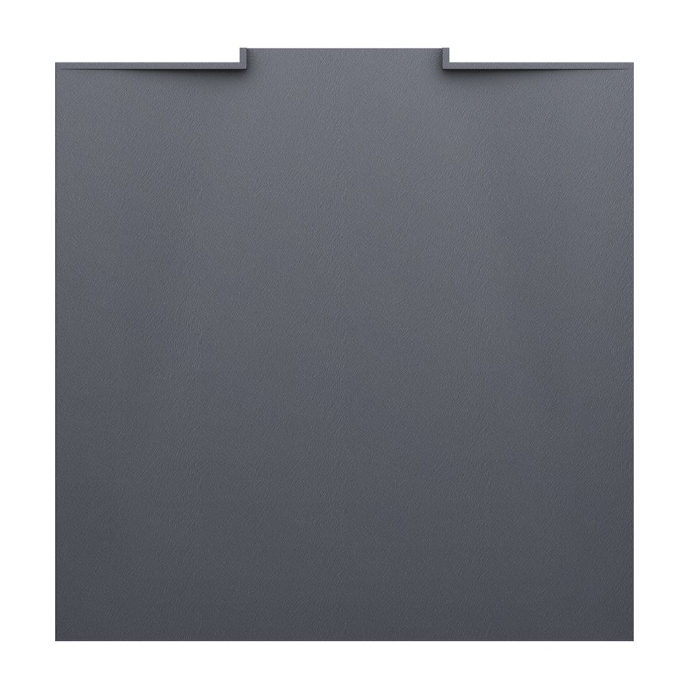 Laufen Duschwanne NIA 800x800x28mm, Anthrazit, aus Marbond, mit Wandablauf... LAUFEN-H2100300780001 7612738108175 (Abb. 1)
