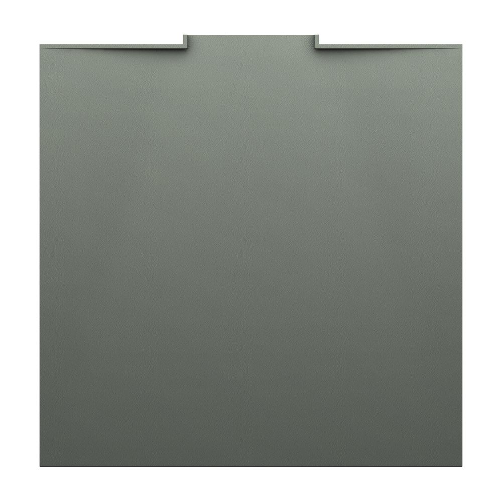 Laufen Duschwanne NIA 900x900x28mm, Betongrau, aus Marbond, mit Wandablauf... LAUFEN-H2100310790001 7612738112349 (Abb. 1)