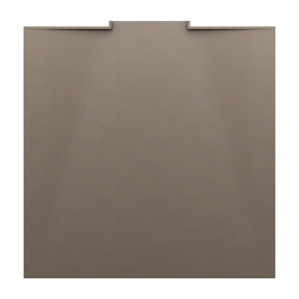 Laufen Duschwanne NIA 900x900x28mm, Caffè, aus Marbond, mit Wandablauf... LAUFEN-H2100311290001 7612738112356 (Abb. 1)