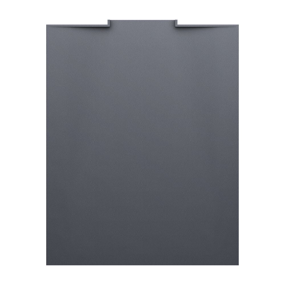 Laufen Duschwanne NIA 800x1000x30mm, Anthrazit, aus Marbond, mit Wandablauf... LAUFEN-H2100320780001 7612738112370 (Abb. 1)