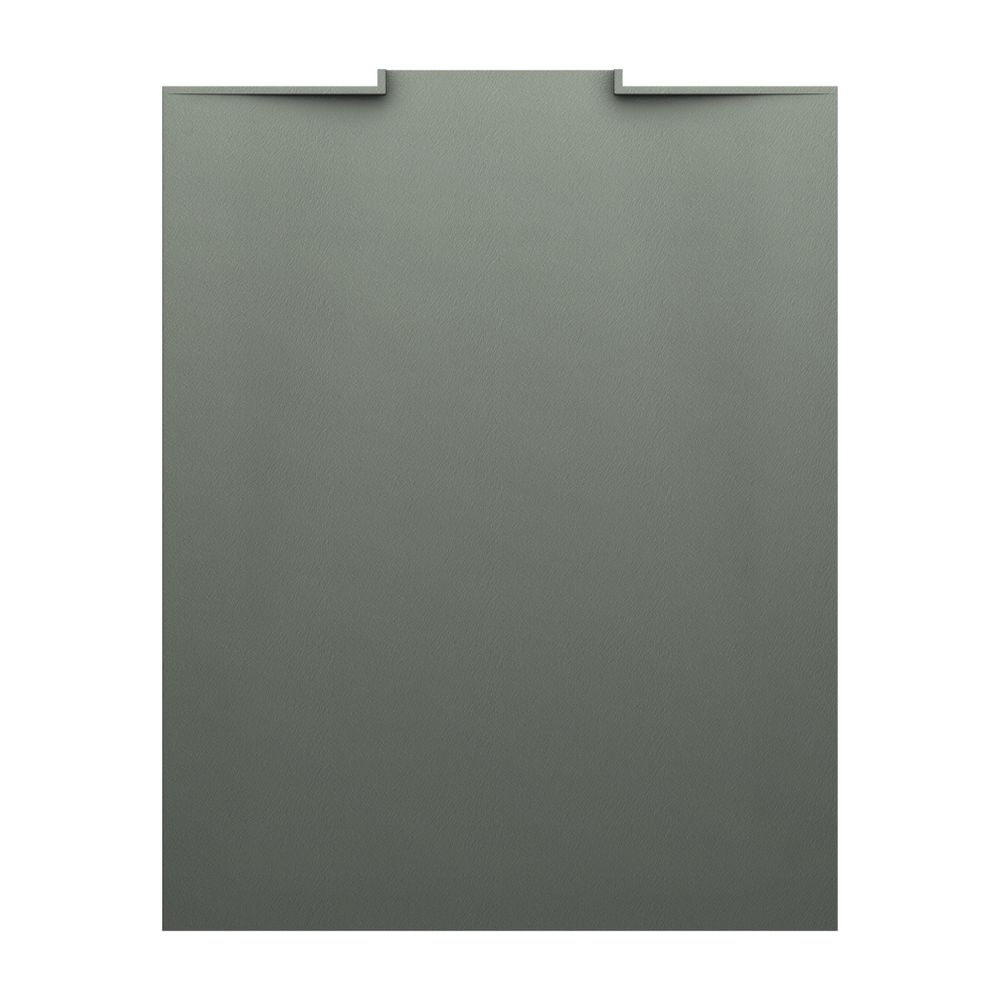 Laufen Duschwanne NIA 800x1000x30mm, Betongrau, aus Marbond, mit Wandablauf... LAUFEN-H2100320790001 7612738112387 (Abb. 1)