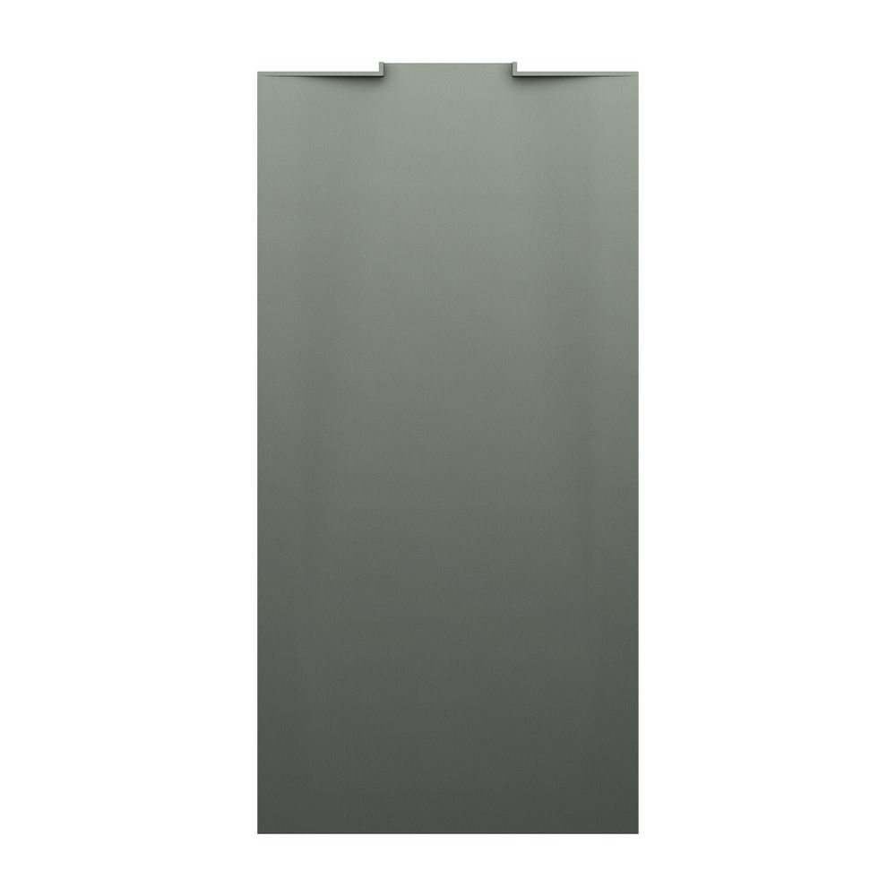 Laufen Duschwanne NIA 800x1600x36mm, Betongrau, aus Marbond, mit Wandablauf... LAUFEN-H2100350790001 7612738112486 (Abb. 1)