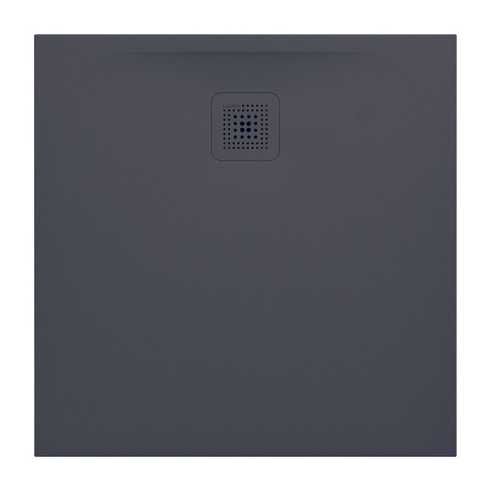 Laufen Duschwanne Laufen Pro 800x800x29mm, Anthrazit, aus Marbond, Ablauf seitli... LAUFEN-H2109500780001 7612738933081 (Abb. 1)