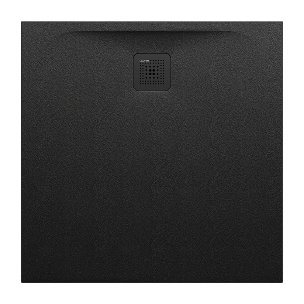 Laufen Duschwanne Laufen Pro 900x900x30mm, Schwarz, aus Marbond, Ablauf seitlich... LAUFEN-H2109560800001 7612738015824 (Abb. 1)