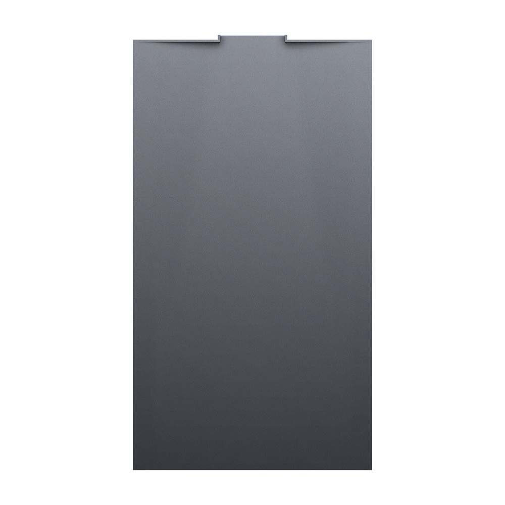Laufen Duschwanne NIA 1000x1800x38mm, Anthrazit, aus Marbond, mit Wandablauf... LAUFEN-H2110300780001 7612738112219 (Abb. 1)