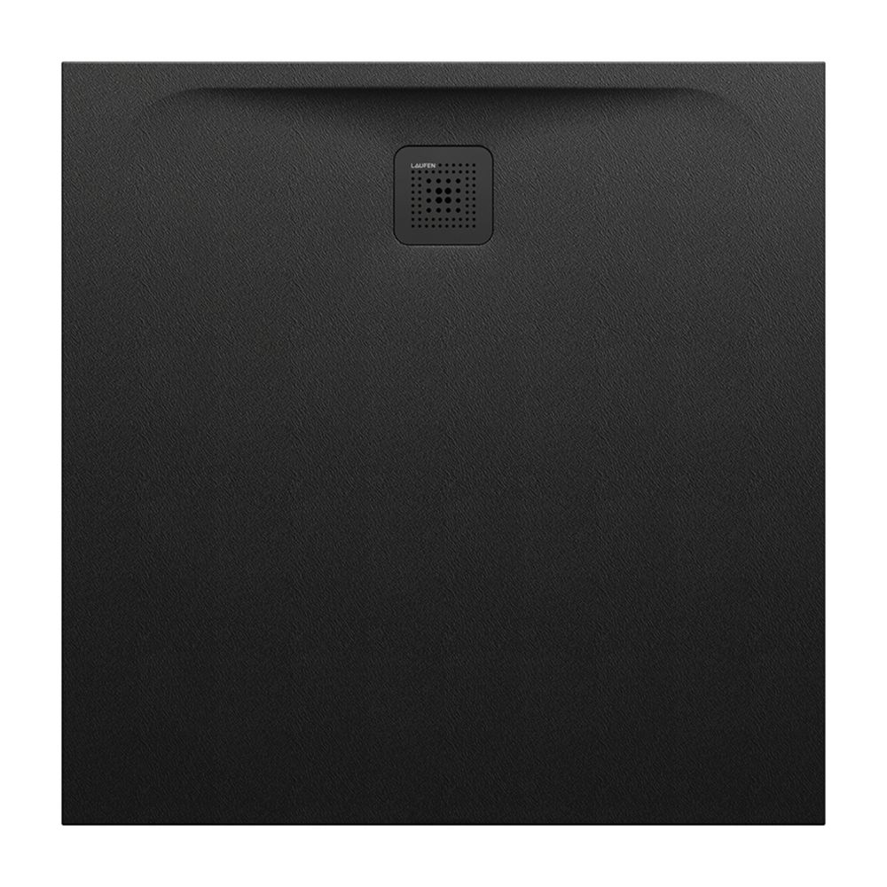 Laufen Duschwanne Laufen Pro 1000x1000x33mm, Schwarz, aus Marbond, Ablauf seitli... LAUFEN-H2119520800001 7612738016296 (Abb. 1)