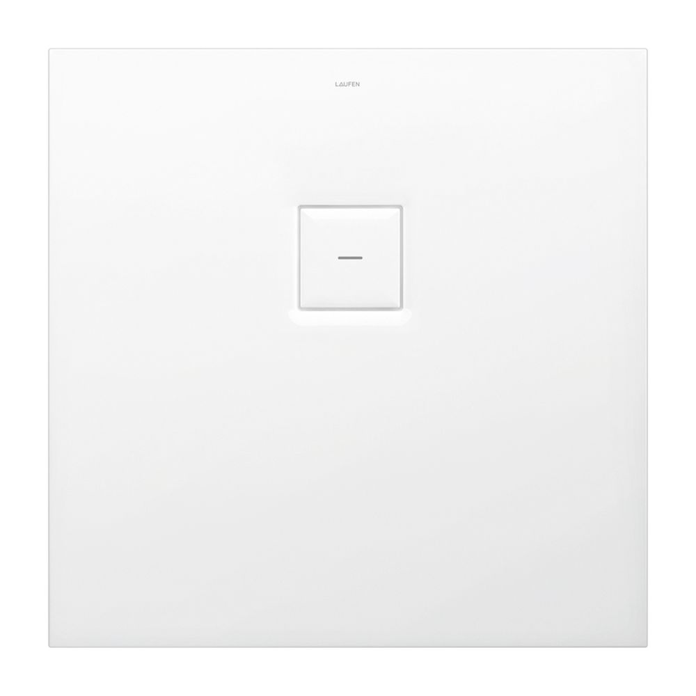Laufen Duschwanne Laufen Solutions 800x800x38mm, Weiß, aus Marbond, Ablauf seitl... LAUFEN-H2134400000001 7612738935207 (Abb. 1)