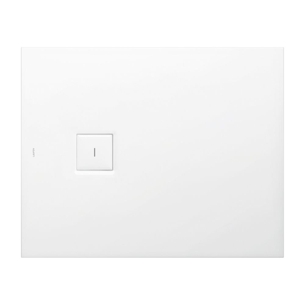 Laufen Duschwanne Laufen Solutions 800x1000x38mm, Weiß, aus Marbond, Ablauf seit... LAUFEN-H2134420000001 7612738935252 (Abb. 1)