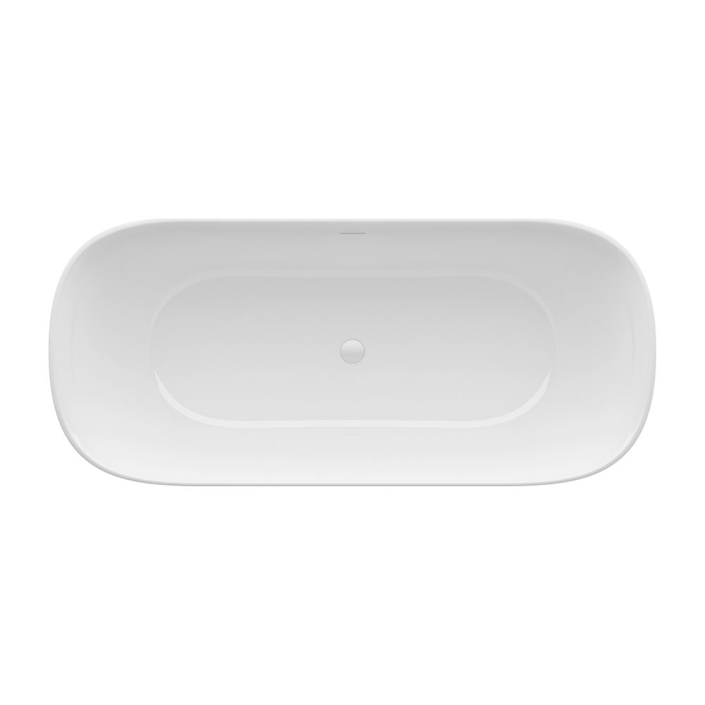 Laufen MEDA Freistehende Oval-Badewanne 1800x800mm, Verkehrsgrau Matt außen, Wei... LAUFEN-H2201121670001 7612738118563 (Abb. 2)