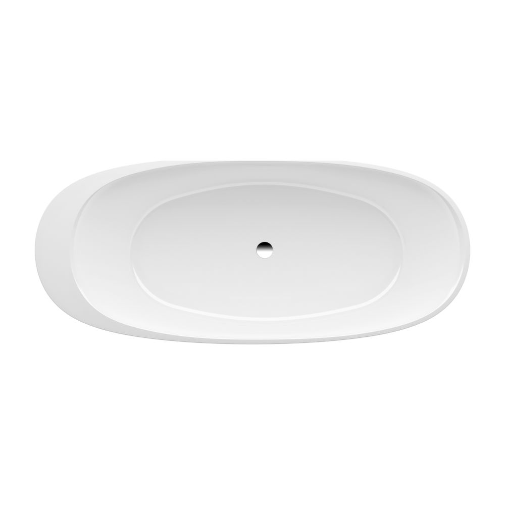 Laufen Freistehende Badewanne, Ilbagnoalessi, 800x1850x590mm, Weiß, aus Mineralg... LAUFEN-H2209720000001 7612738032852 (Abb. 2)