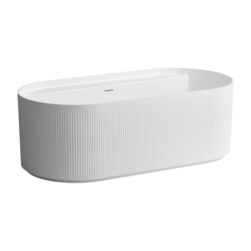 Laufen freistehende Badewanne Sonar 815x1600x535mm, Weiß, aus Marbond, ohne Hahn... LAUFEN-H2213420000001 7612738950217 (Abb. 1)