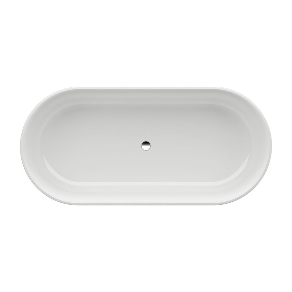 Laufen freistehende Badewanne VAL 750x1600x520mm, Weiß, aus Sentec Mineralgusswe... LAUFEN-H2302820000001 7612738347352 (Abb. 2)