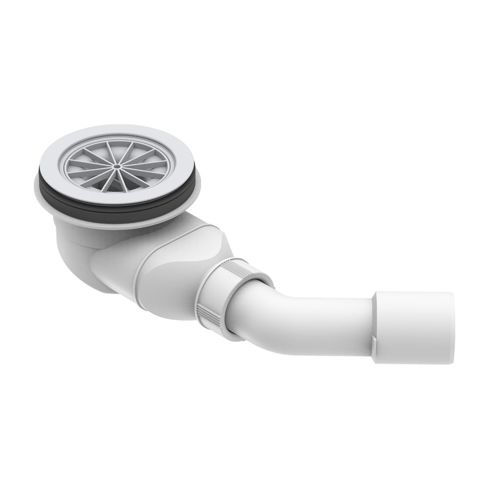 Laufen Ablaufgarnitur DN 50 Durchmesser, 90mm, ohne Ablaufabdeckung... LAUFEN-H2951270000001 7612738903732 (Abb. 1)