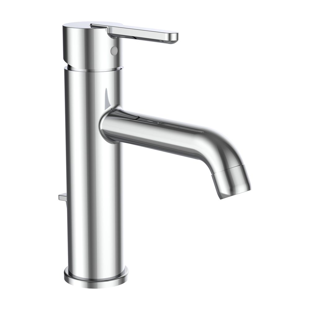 Laufen Einhebel-Waschtischmischer Lua Eco+ Ausladung 135mm, Chrom, Festauslauf E... LAUFEN-H3110810041241 7612738986742 (Abb. 1)