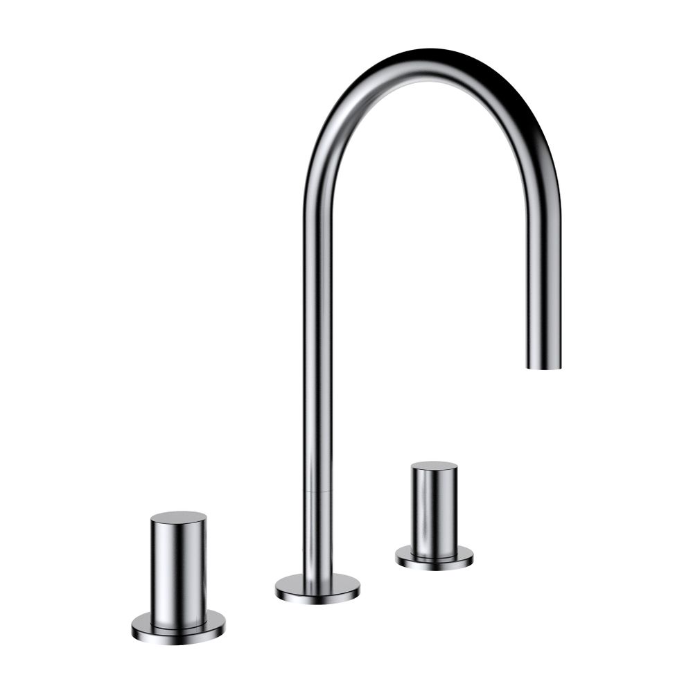 Laufen 3-Loch Waschtischmischer Kartell Schwenkauslauf Ausladung 166mm, ohne Abl... LAUFEN-H3123330902201 7612742513774 (Abb. 1)