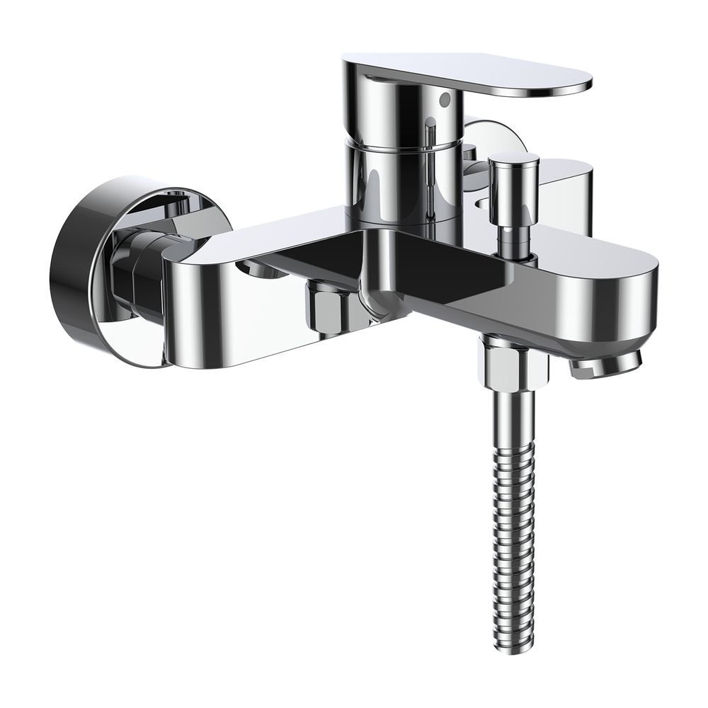 Laufen Einhebel-Wannenmischer Aufputz Neja, ohne Zubehör, Chrom... LAUFEN-H3215170044001 7612738957346 (Abb. 1)