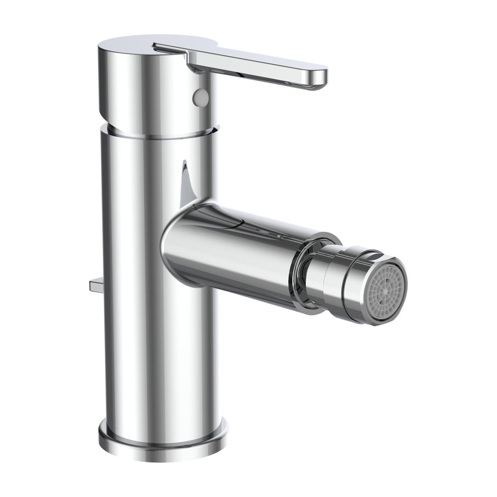 Laufen Einhebel-Bidetmischer Lua Ausladung 110mm, Chrom, Festauslauf Patrone Heb... LAUFEN-H3410810041141 7612738986773 (Abb. 1)