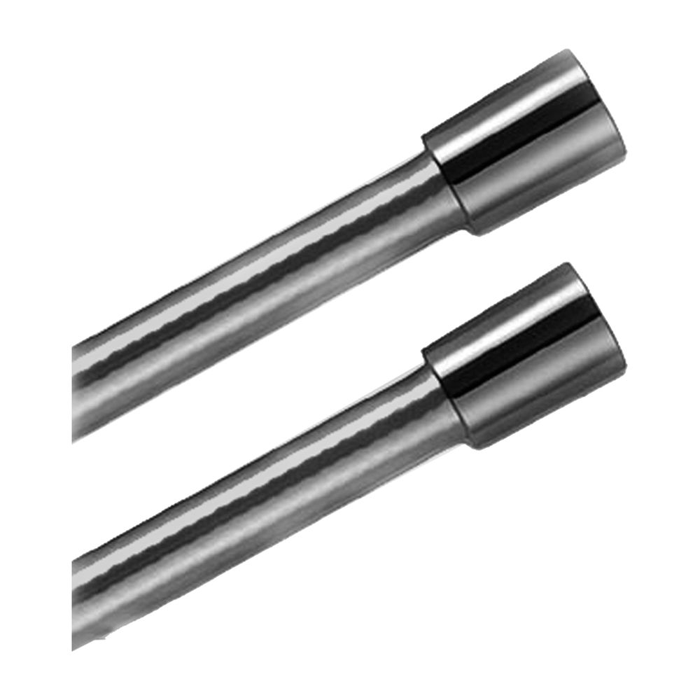 Laufen Kunststoff-Brauseschlauch, Länge 1800mm, PVD Edelstahl-Optik, mit Metalle... LAUFEN-H3629800901401 7612742514153 (Abb. 1)