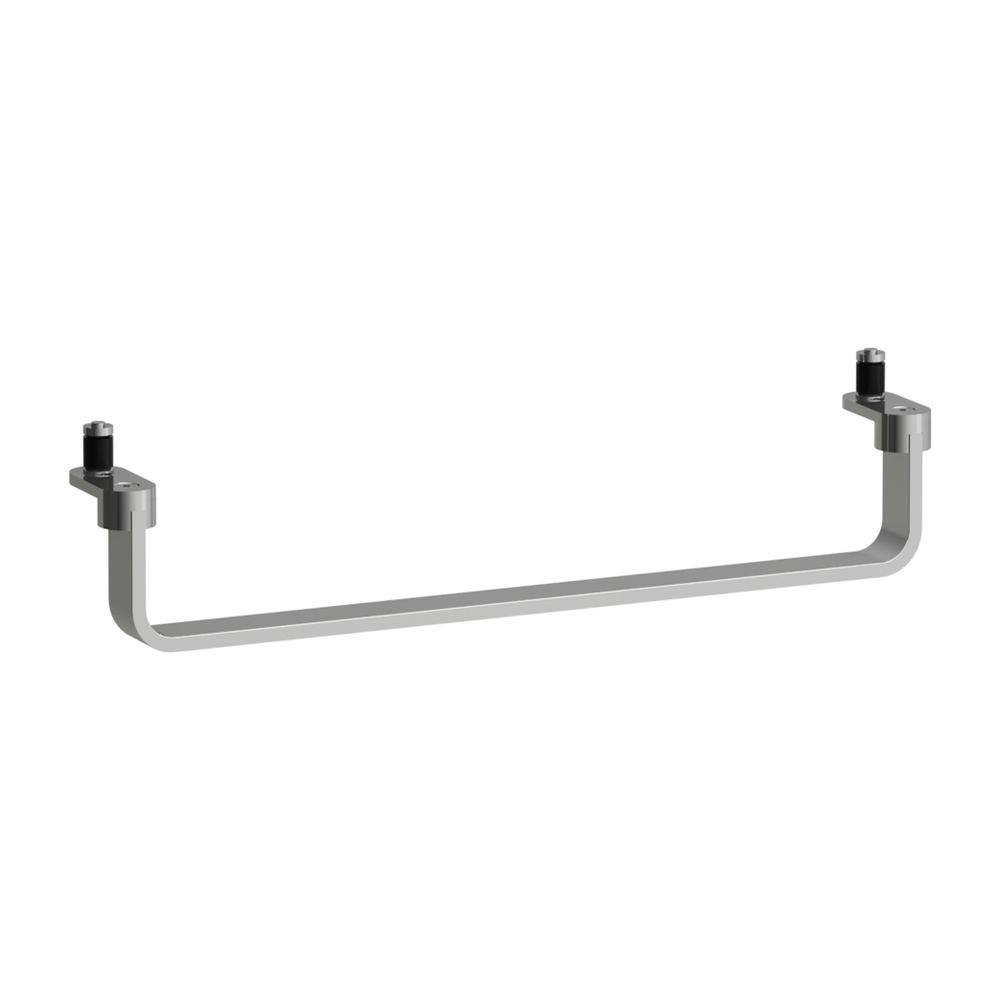 Laufen LANI Handtuchhalter Reling 400mm, Chrom, passend zu Waschtischen LUA, MED... LAUFEN-H3811200040001 7612738084677 (Abb. 1)