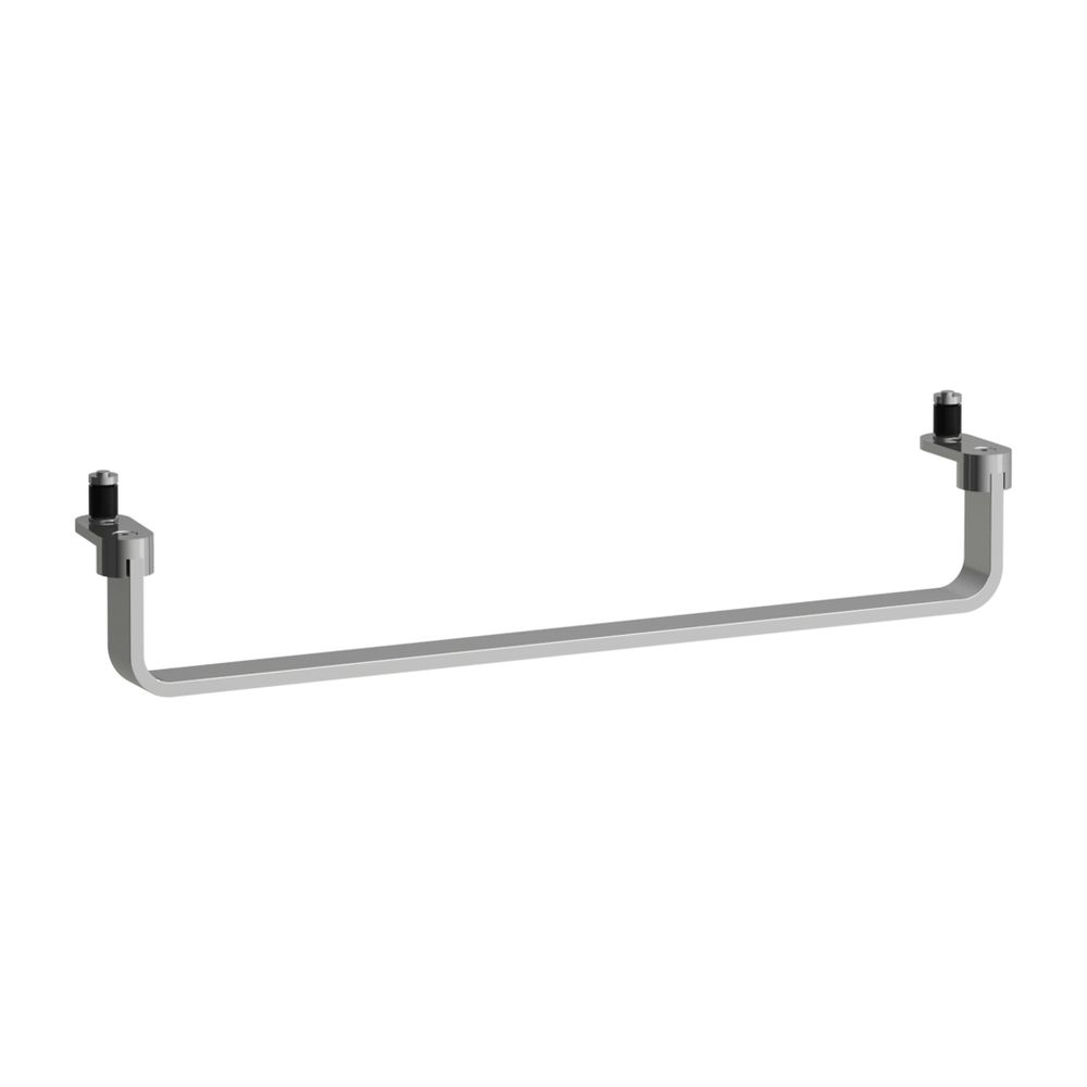 Laufen LANI Handtuchhalter Reling 450mm, Chrom, passend zu Waschtischen Kartell,... LAUFEN-H3811210040001 7612738084684 (Abb. 1)