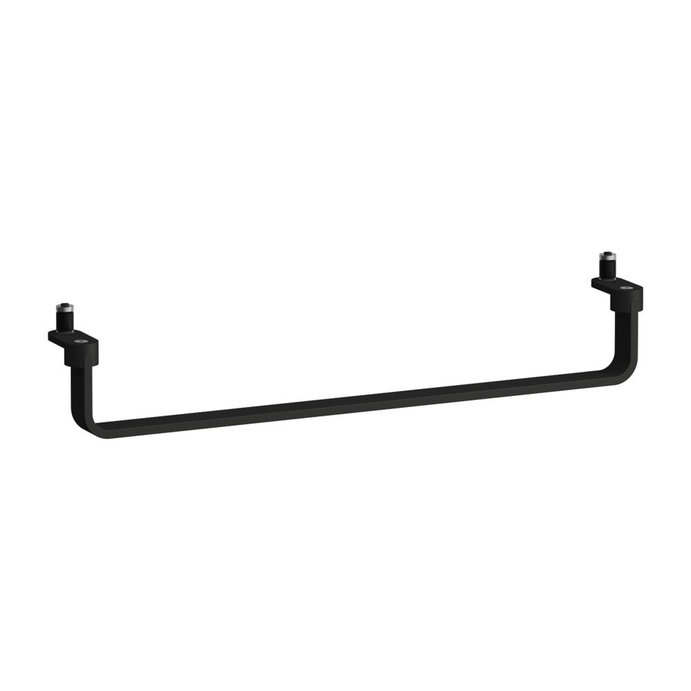 Laufen LANI Handtuchhalter Reling 475mm, Mattschwarz, passend zu Waschtischen La... LAUFEN-H3811224500001 7612738116798 (Abb. 1)