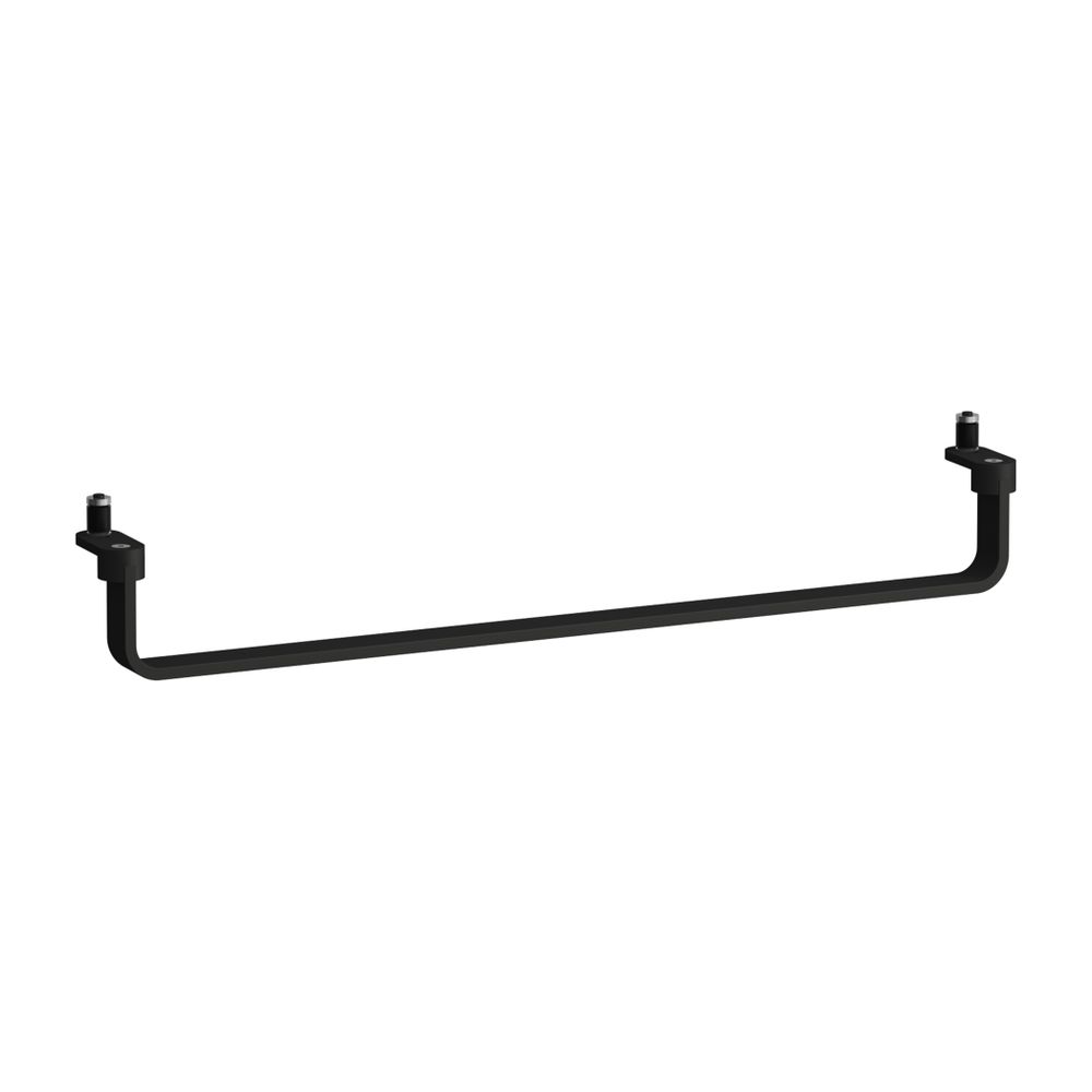 Laufen LANI Handtuchhalter Reling 550mm, Mattschwarz, passend zu Waschtischen Ka... LAUFEN-H3811234500001 7612738116811 (Abb. 1)