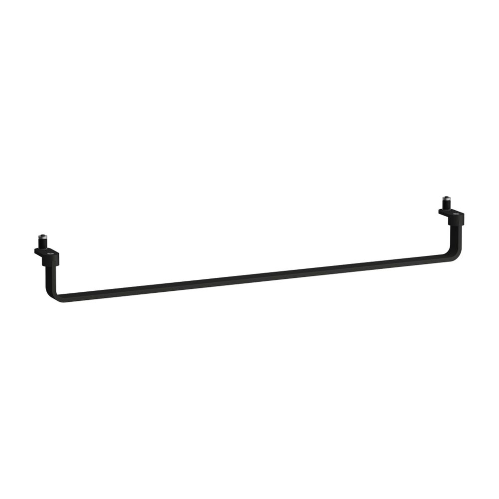 Laufen LANI Handtuchhalter Reling 700mm, Mattschwarz, passend zu Waschtischen LU... LAUFEN-H3811254500001 7612738116866 (Abb. 1)