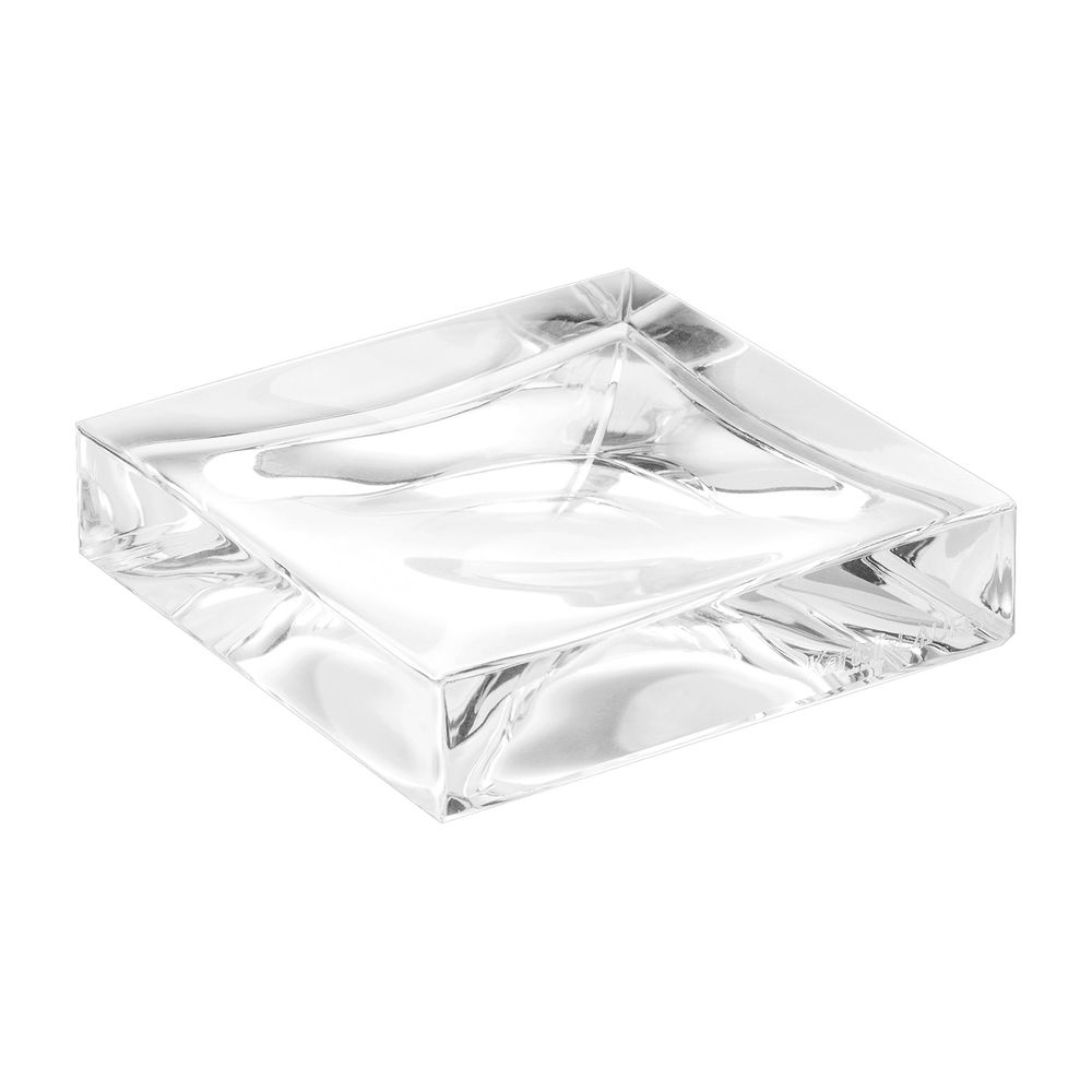 Laufen Seifenschale BOXY Kartell 105x105x25mm, Kristallklar... LAUFEN-H3833300840001 7612738905262 (Abb. 1)