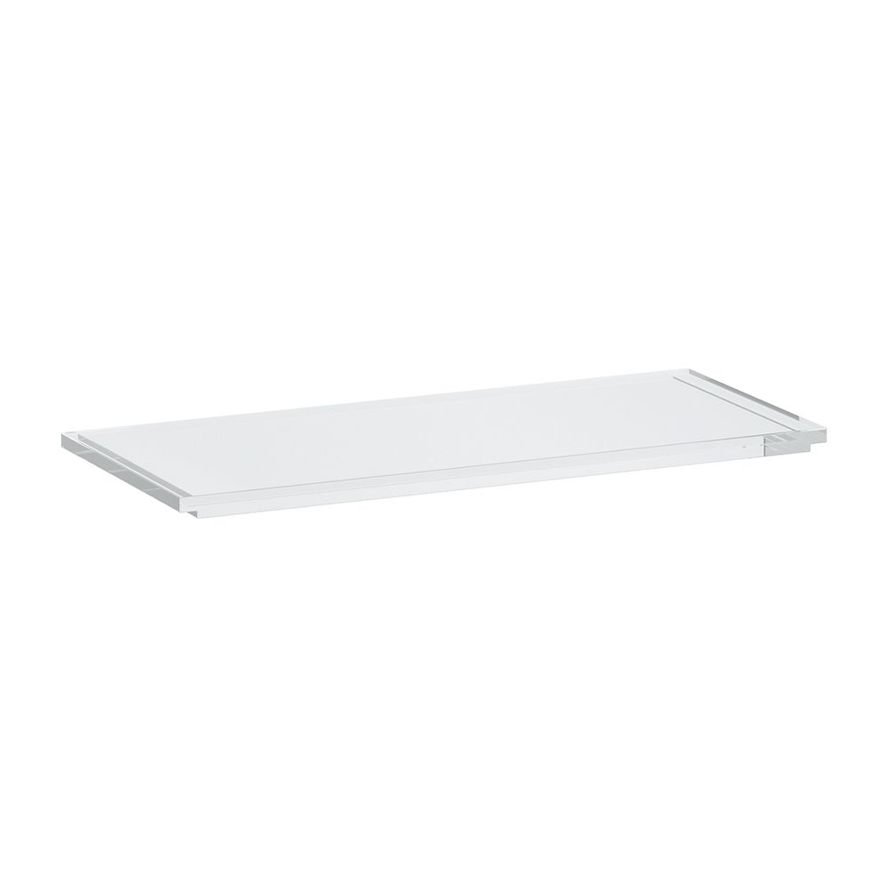 Laufen Ablage Kartell für Waschtisch 460x200x15mm, Kristallklar... LAUFEN-H3853310840001 7612738295134 (Abb. 1)