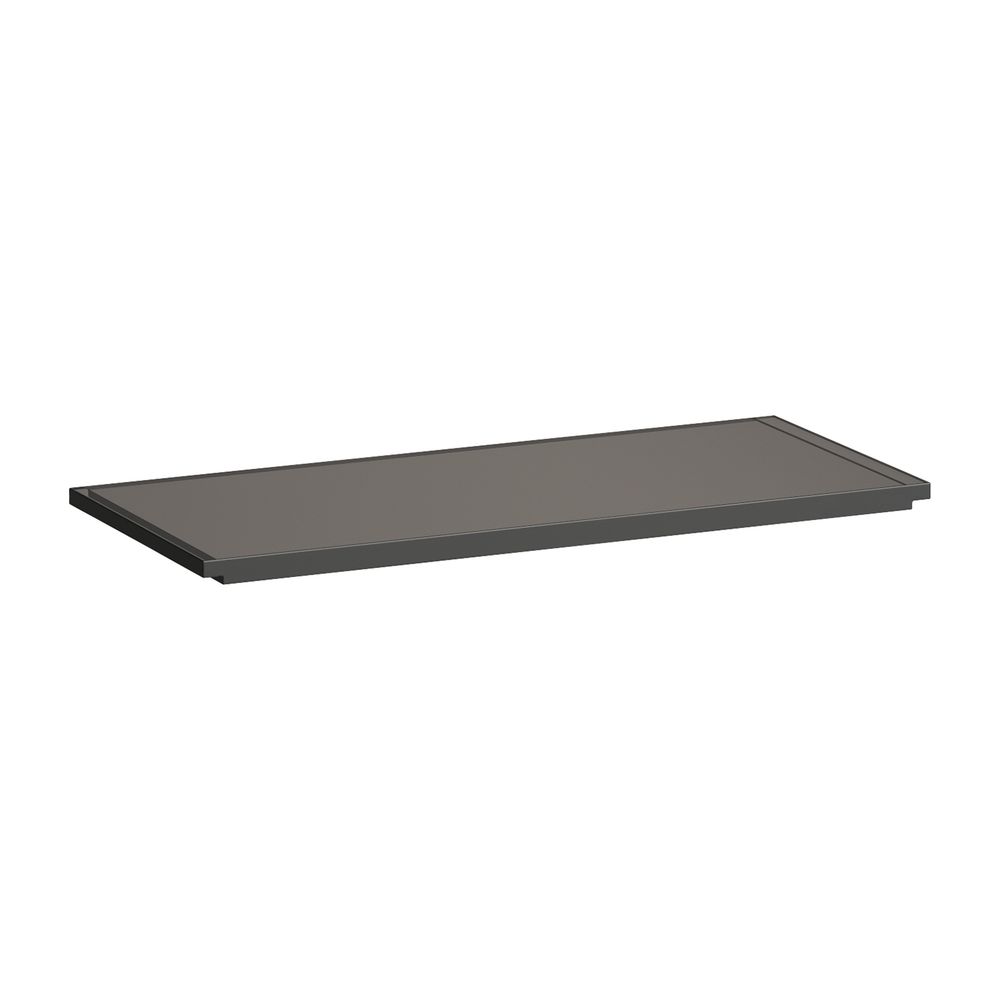 Laufen Ablage Kartell für Waschtisch 460x200x15mm, Rauchgrau... LAUFEN-H3853310850001 7612738295141 (Abb. 1)