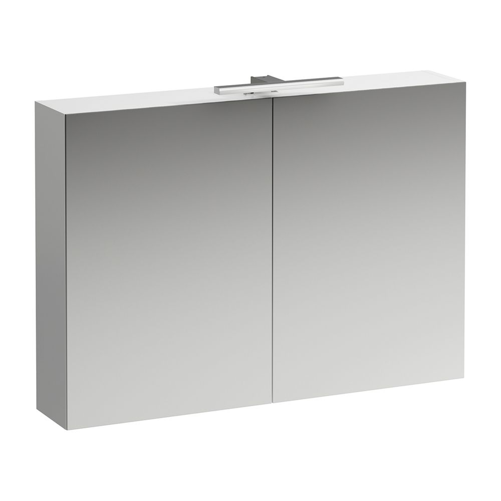 Laufen Spiegelschrank BASE, 185x1000x700mm, Multicolor, 2 Türen, LED-Beleuchtung... LAUFEN-H4028521109991 7612738914677 (Abb. 1)