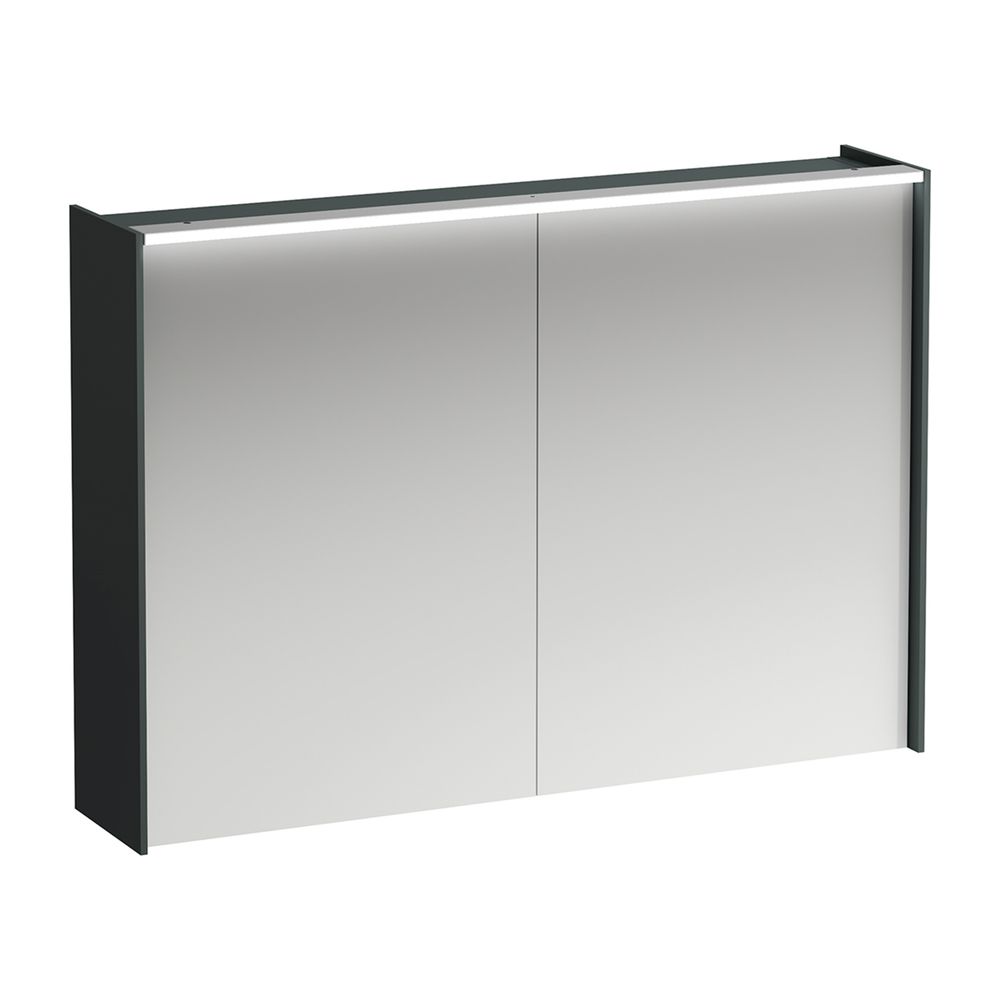 Laufen Spiegelschrank LANI, 715x1020x210mm, Verkehrsgrau, 2 Türen 2 Glasfachböde... LAUFEN-H4037921122661 7612738047610 (Abb. 1)