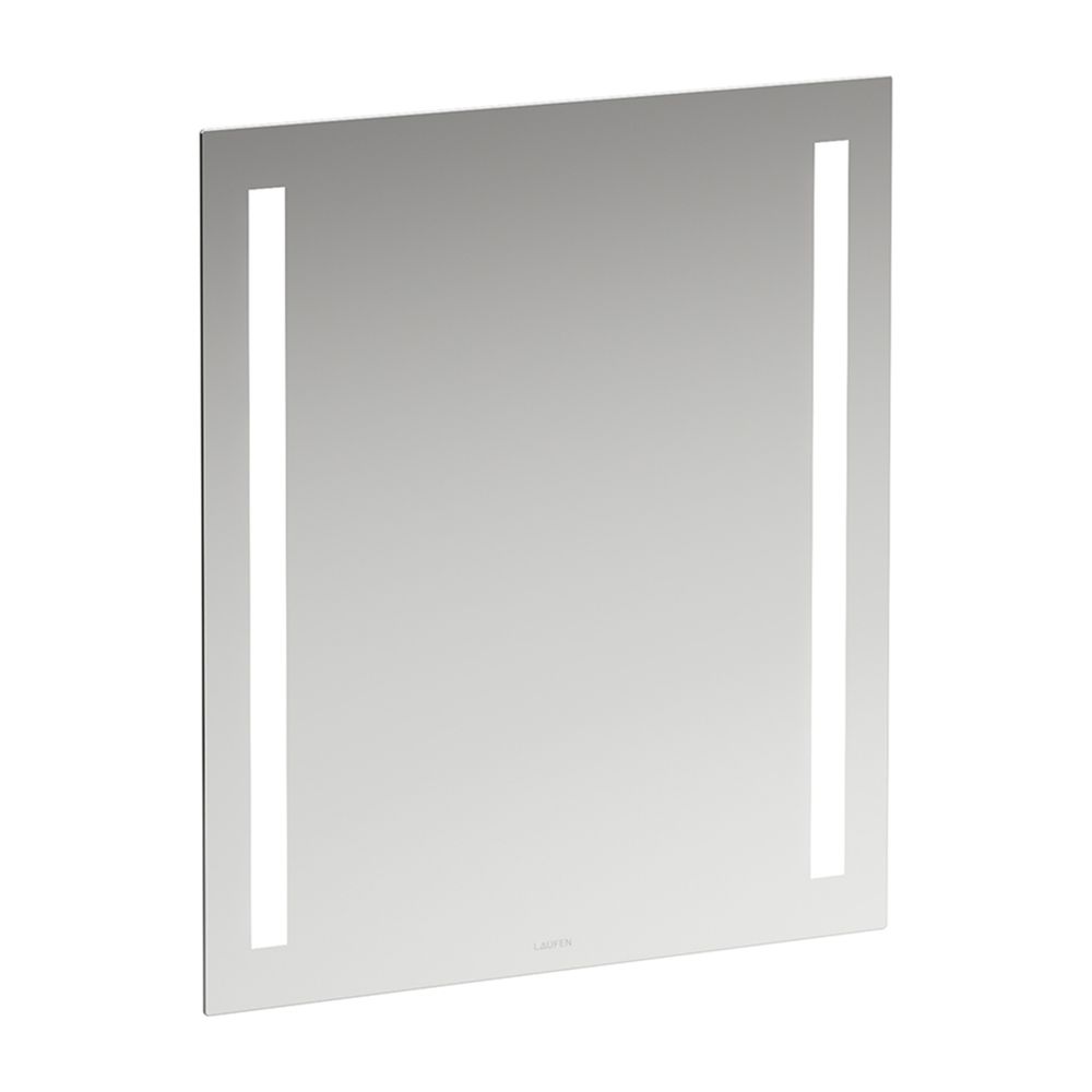 Laufen Spiegel LANI 600x28x700mm, mit 2 vertikal integrierten LED-Lichtelementen... LAUFEN-H4038521121441 7612738026561 (Abb. 1)