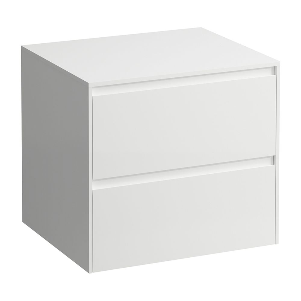 Laufen Waschtisch Unterbau u. Platte Schubladenel. LANI 493x585x527mm, Mattweiß,... LAUFEN-H4043001122601 7612738046453 (Abb. 1)
