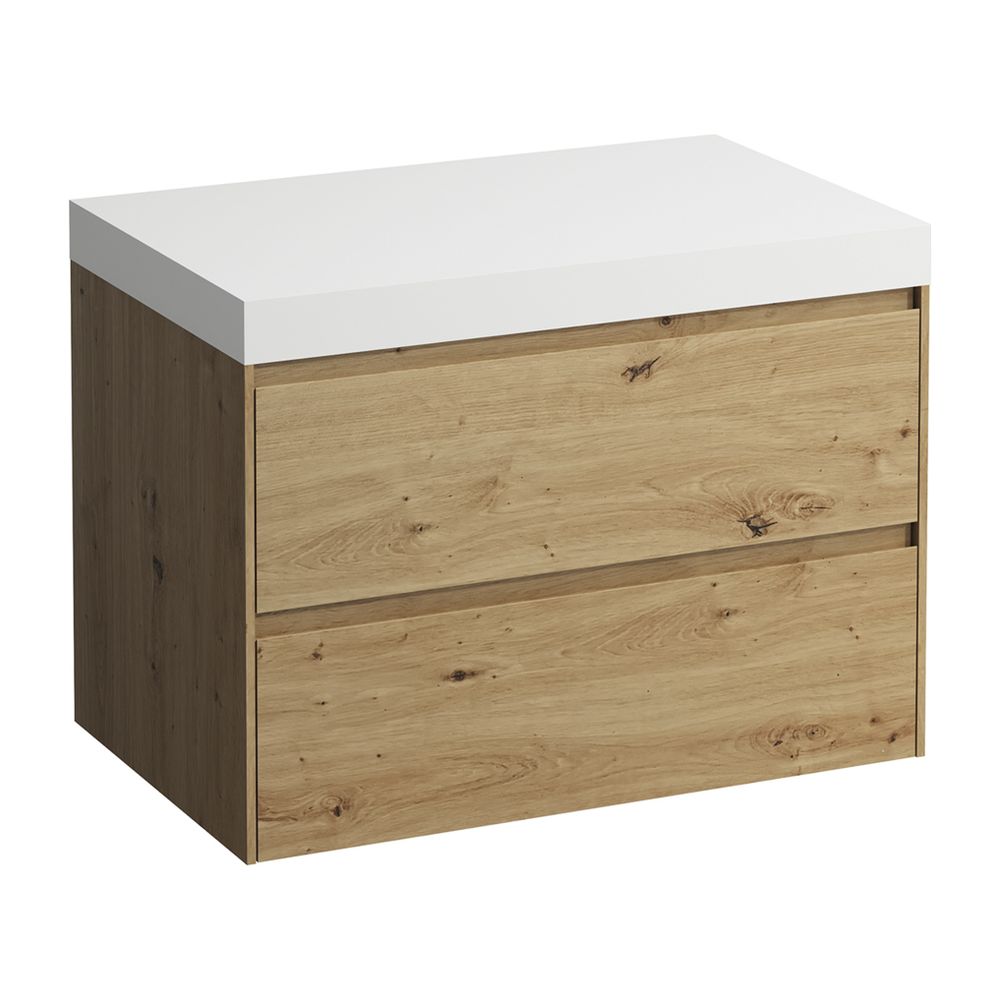 Laufen WT Unterbau u. Platte, Modular System, LANI 495x785x580mm, Wildeiche, Mat... LAUFEN-H4045501122671 7612738052591 (Abb. 1)