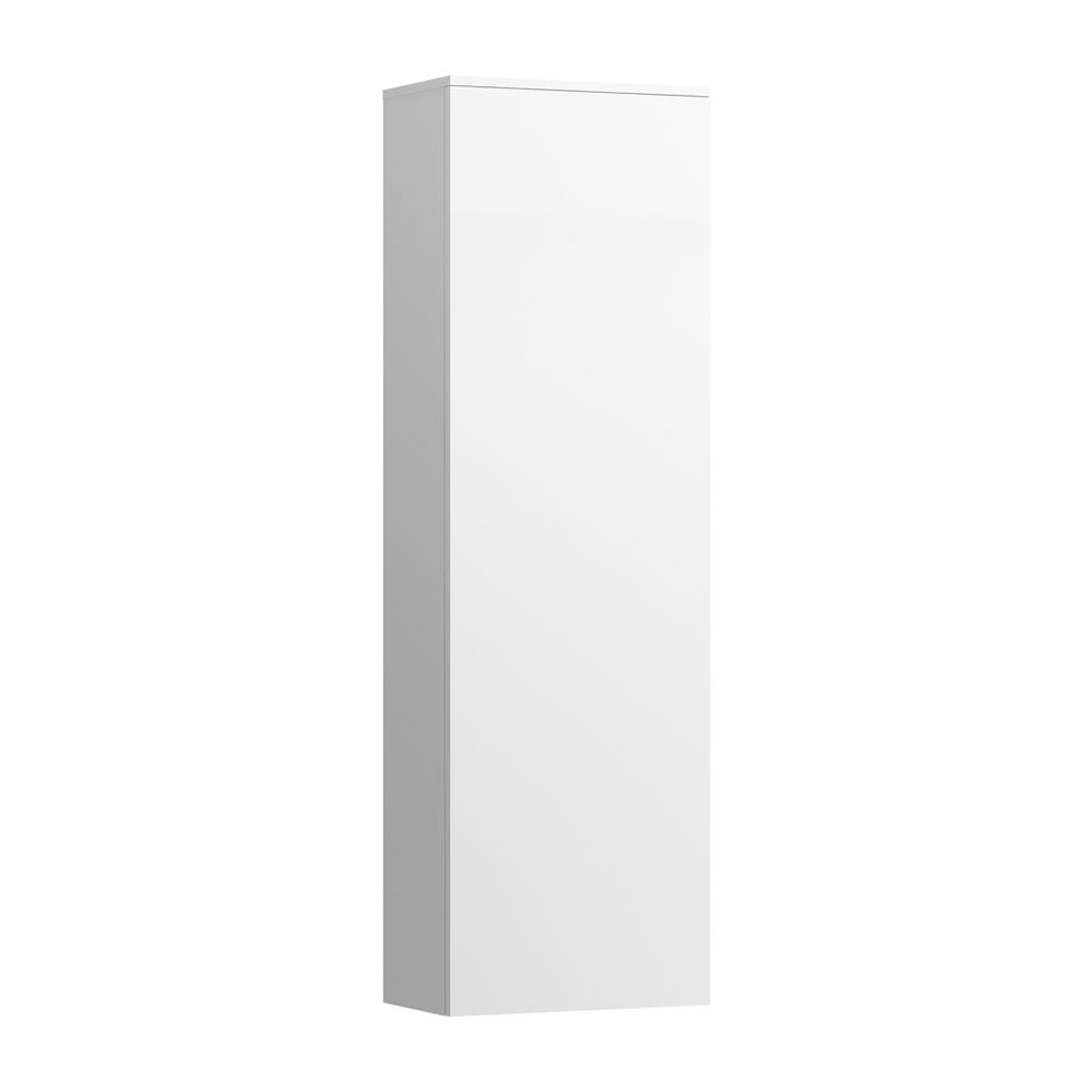Laufen Hochschrank Kartell 270x400x1300mm, Mattweiß, 1 Tür Scharnier rechts 4 Ab... LAUFEN-H4082820336401 7612738915353 (Abb. 1)