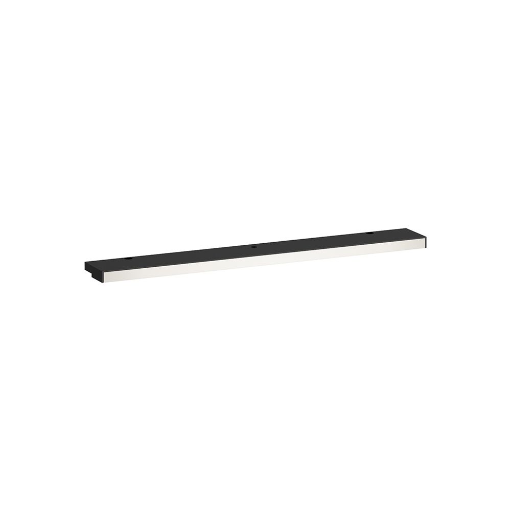 Laufen LED-Leuchte horizontal Frame 25 50x400x13mm, Mattschwarz, für Schalter... LAUFEN-H4475639004501 7612738958138 (Abb. 1)
