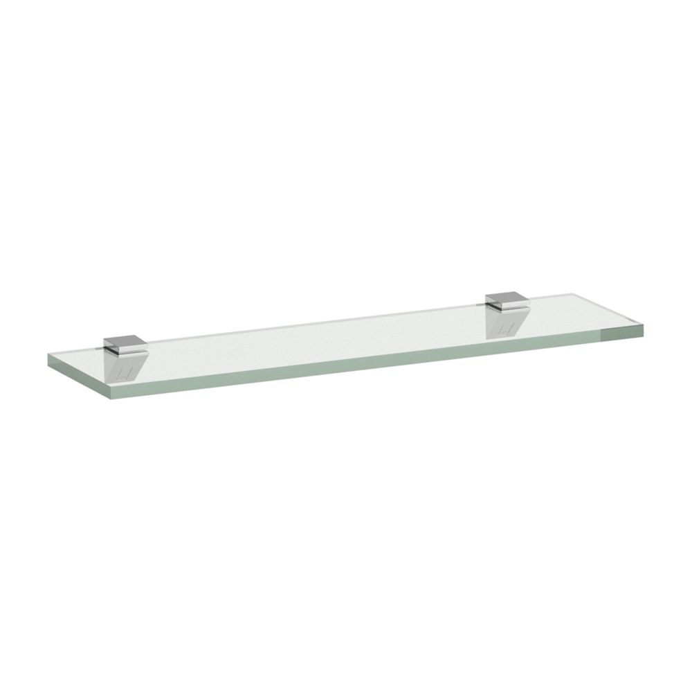 Laufen Glasablage Frame 25 120x450x10mm, mit 2 Wandbefestigungen Silber eloxiert... LAUFEN-H4475809000001 7612738915681 (Abb. 1)