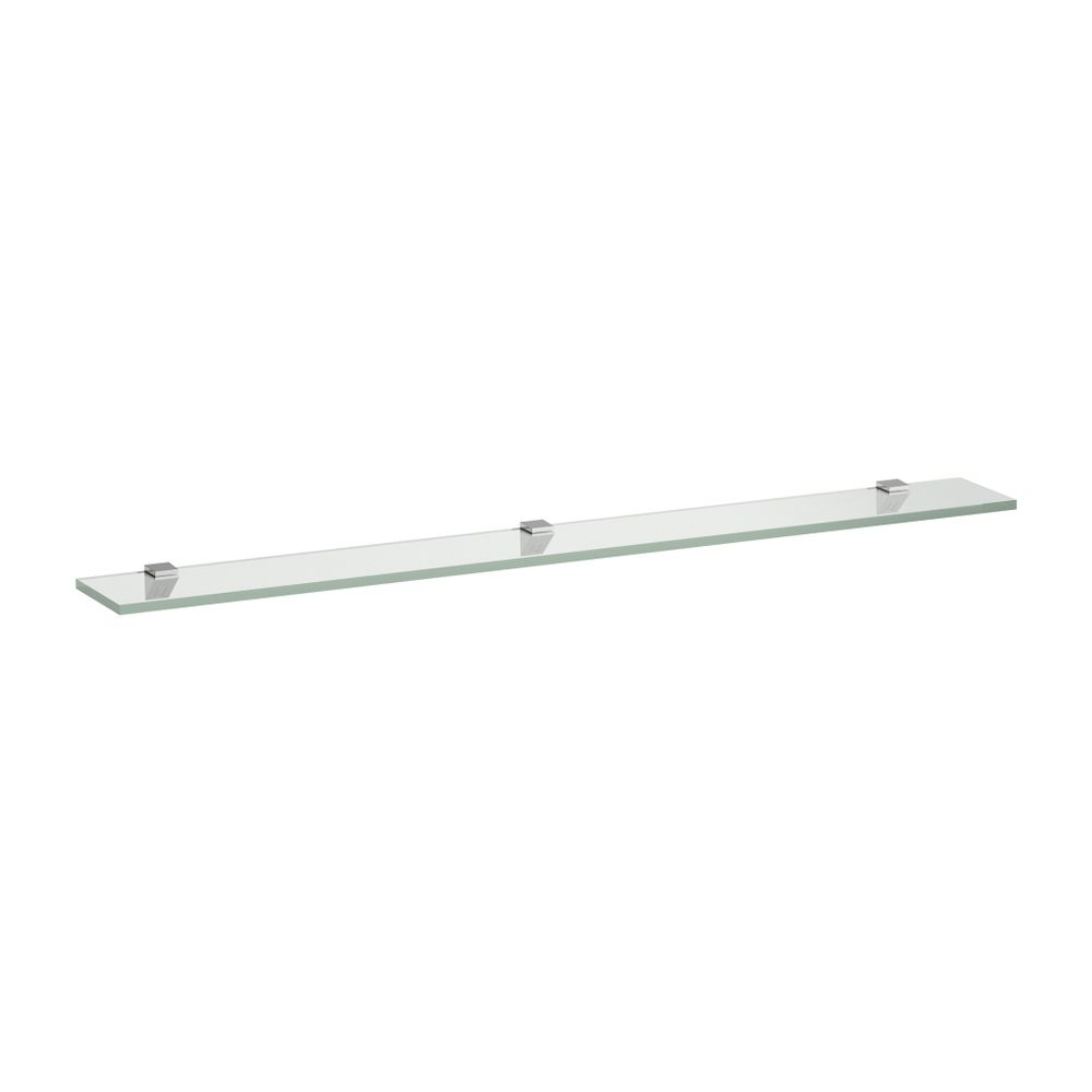 Laufen Glasablage Frame 25 120x1000x10mm, mit 3 Wandbefestigungen Silber eloxier... LAUFEN-H4475869000001 7612738915742 (Abb. 1)