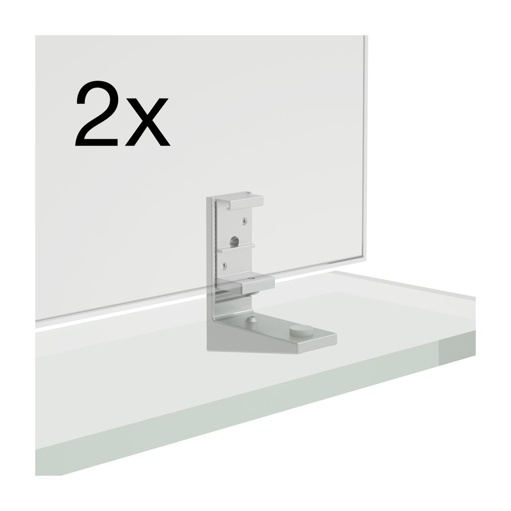 Laufen Spiegelfixierungsadapter, 3 Stück, Frame 25 Fixierung am Spiegel, Mattsch... LAUFEN-H4907189004501 7612738959081 (Abb. 1)