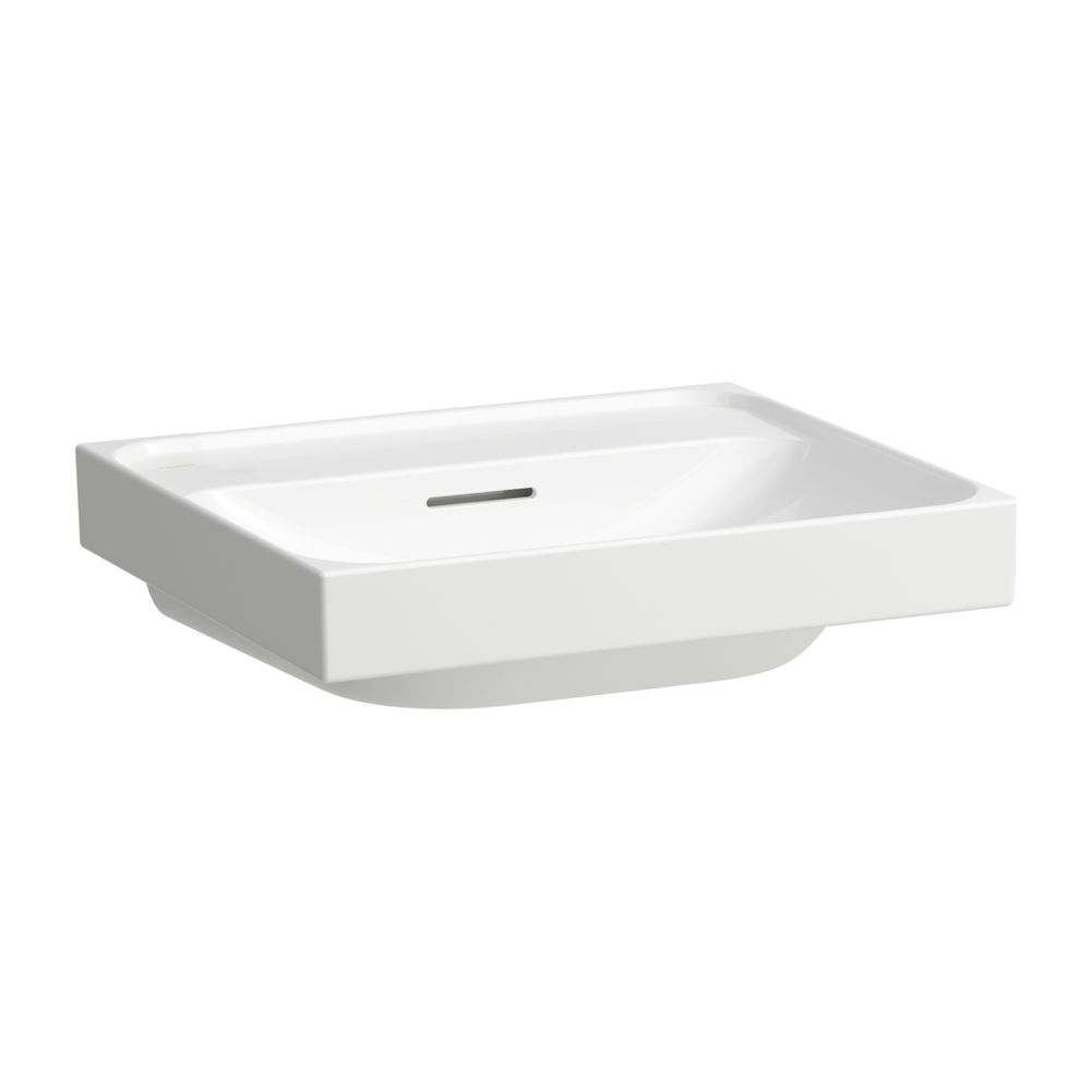 Laufen Aufsatzwaschtisch MEDA 460x550x165mm, Weiß LCC, ohne Hahnloch, mit Überla... LAUFEN-H8161124001091 7612738068387 (Abb. 1)