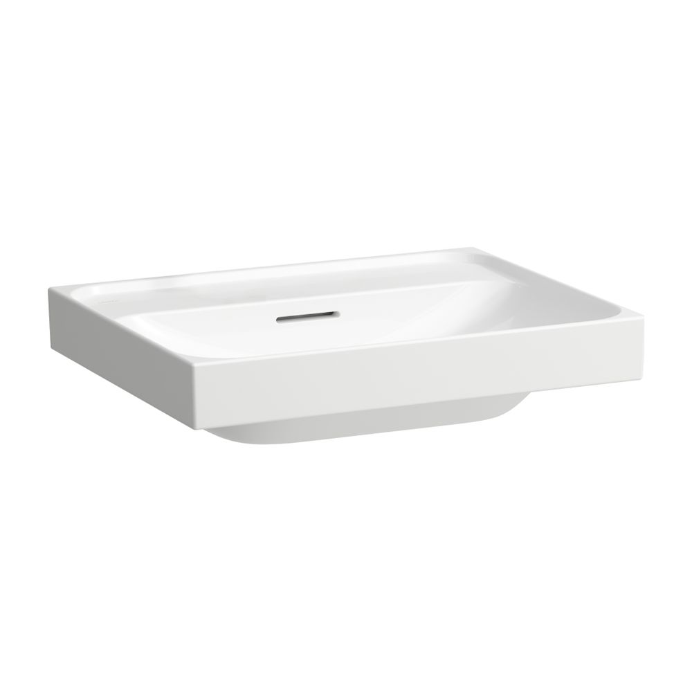 Laufen Aufsatzwaschtisch MEDA 460x600x160mm, Mattweiß, ohne Hahnloch, mit Überla... LAUFEN-H8161137571091 7612738069025 (Abb. 1)