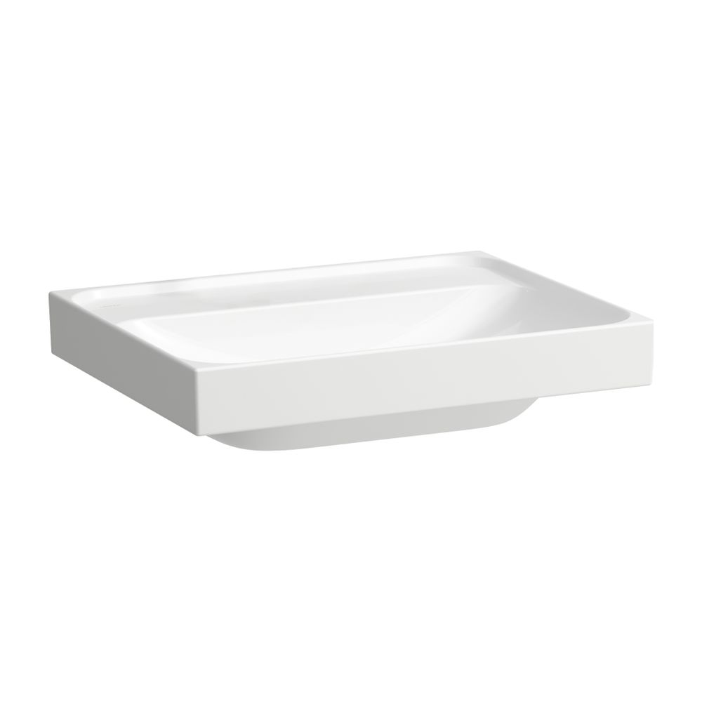 Laufen Aufsatzwaschtisch MEDA 460x600x160mm, Mattweiß, ohne Hahnloch/Überlauf... LAUFEN-H8161137571121 7612738069148 (Abb. 1)