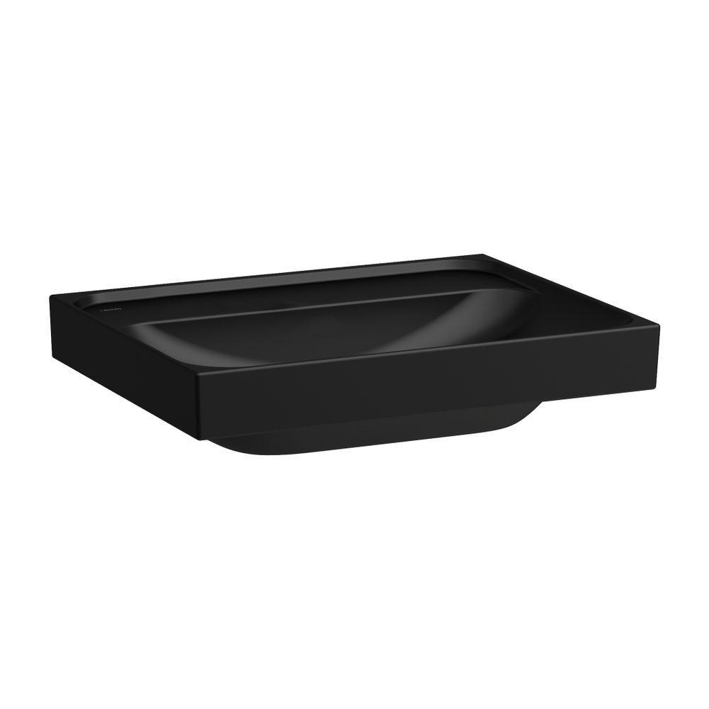 Laufen Waschtisch MEDA 460x600x160mm, Mattschwarz, ohne Hahnloch/Überlauf... LAUFEN-H8101137161121 7612738068820 (Abb. 1)